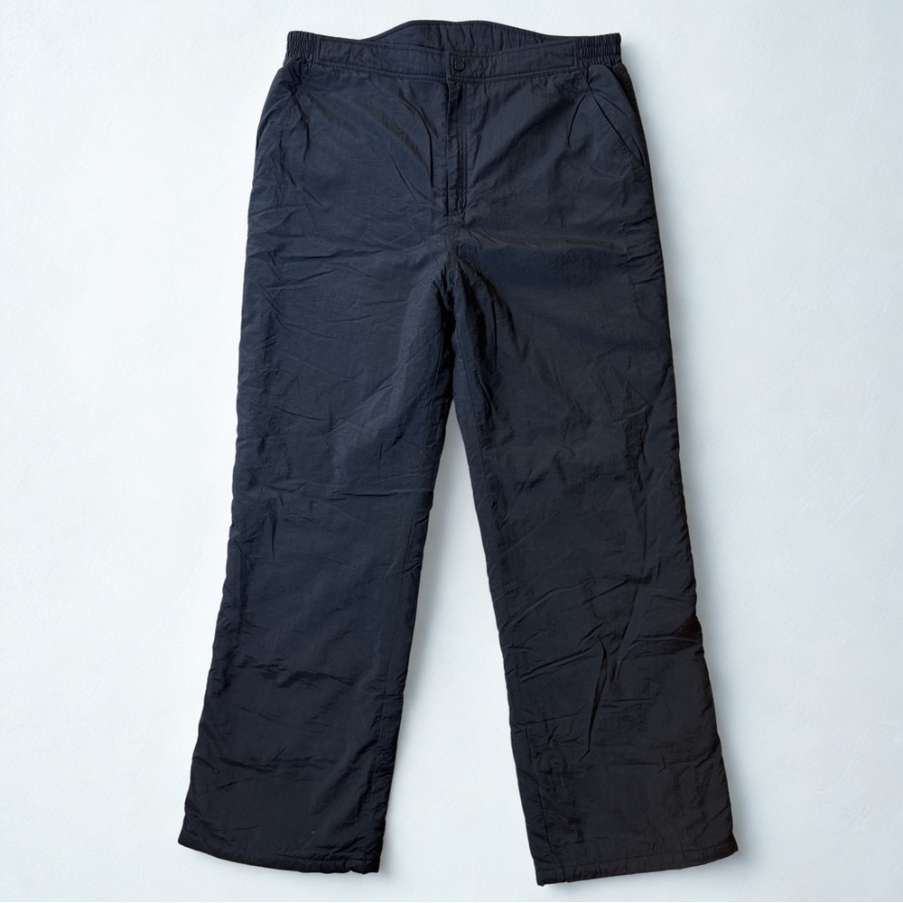 Helly Hansen XL Insulated Snow Pants Unisex Black Back Rise Gorpcore Outdoor Ski